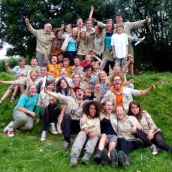 Groepsfoto Jong-Givers - Scouts en Gidsen Zaventem 